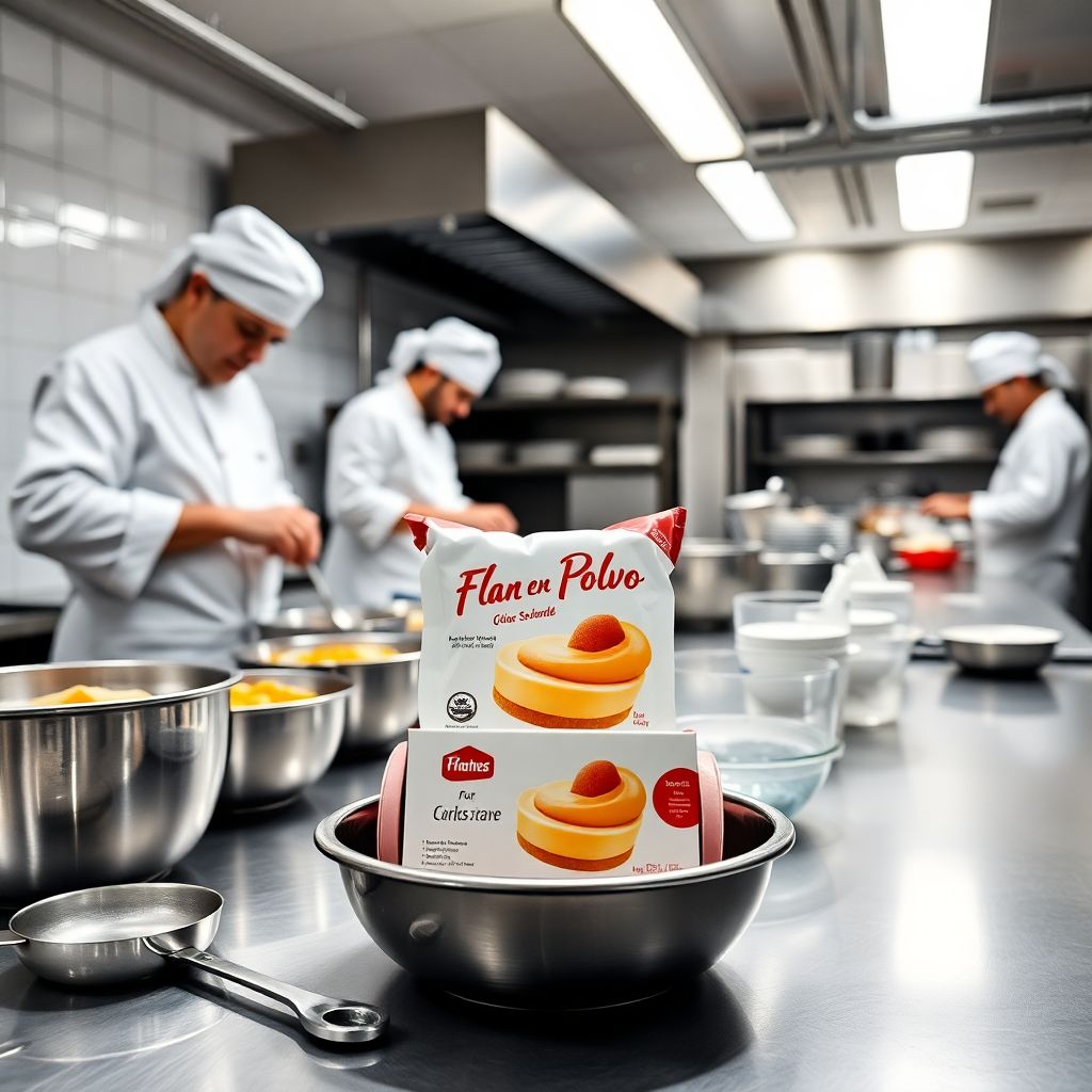 Flan en Polvo